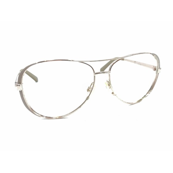 Michael Kors Chelsea MK5004 1017R1 Gold Tan Aviator Sunglasses Frames 59-13 135 - Picture 1 of 12